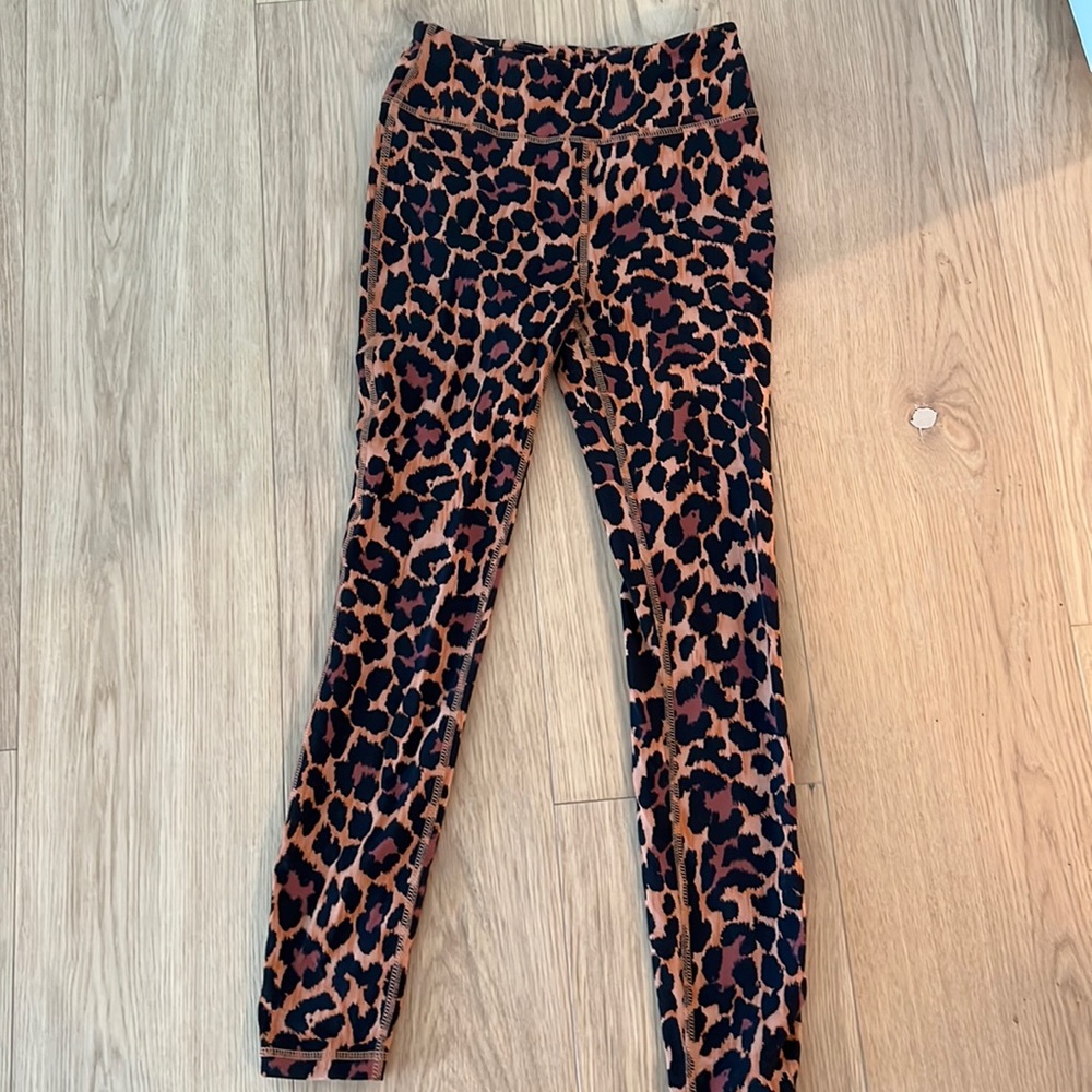 J. Crew leopard print leggings - XS